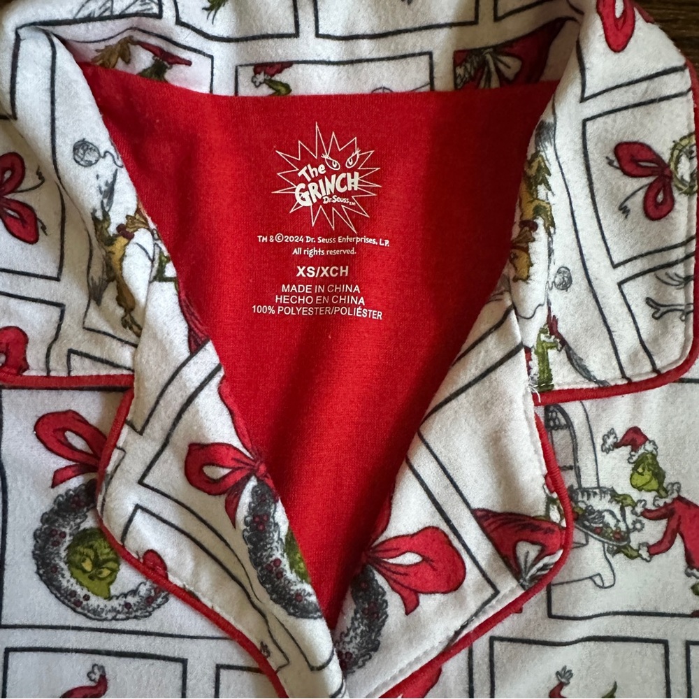 Grinch PJ Set - Picture 5 of 15